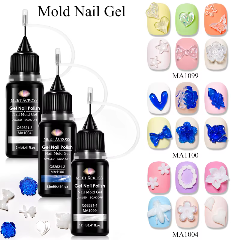 Gel de modelage 3D pour nail art