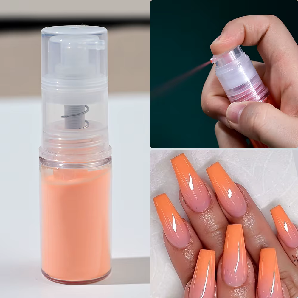 Poudre scintillante pour ongles