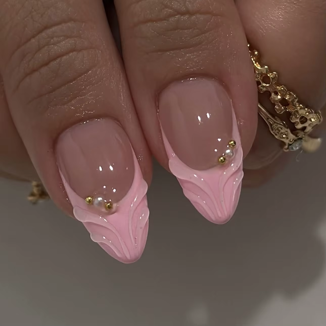 Faux ongles 3D pour femmes et filles