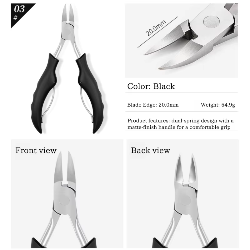 Outils de manucure pour ongles: pince à cuticules