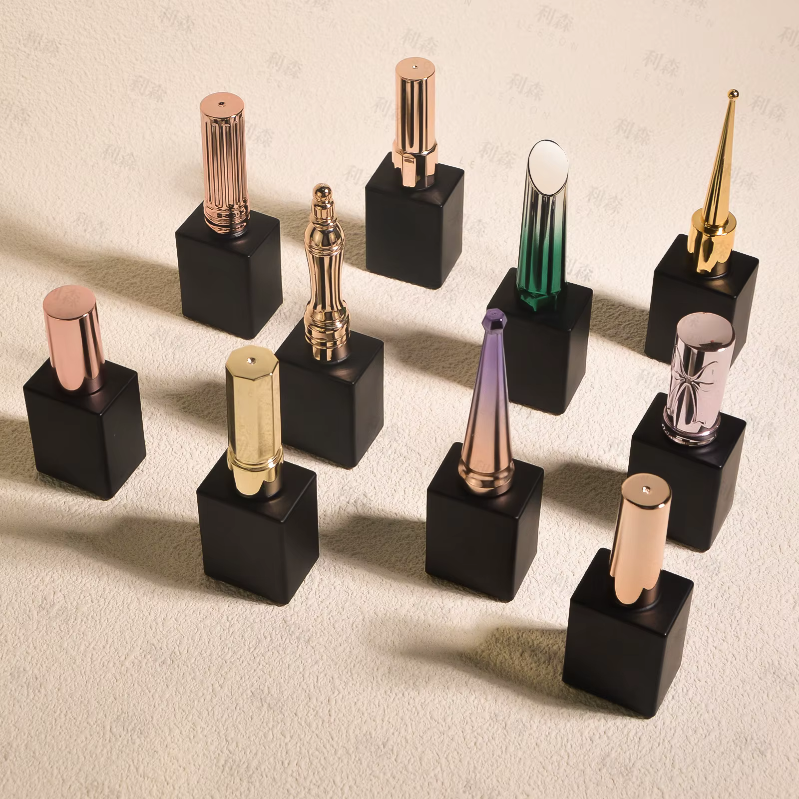Nouveau Blakc bouteille de vernis à ongles 15ml