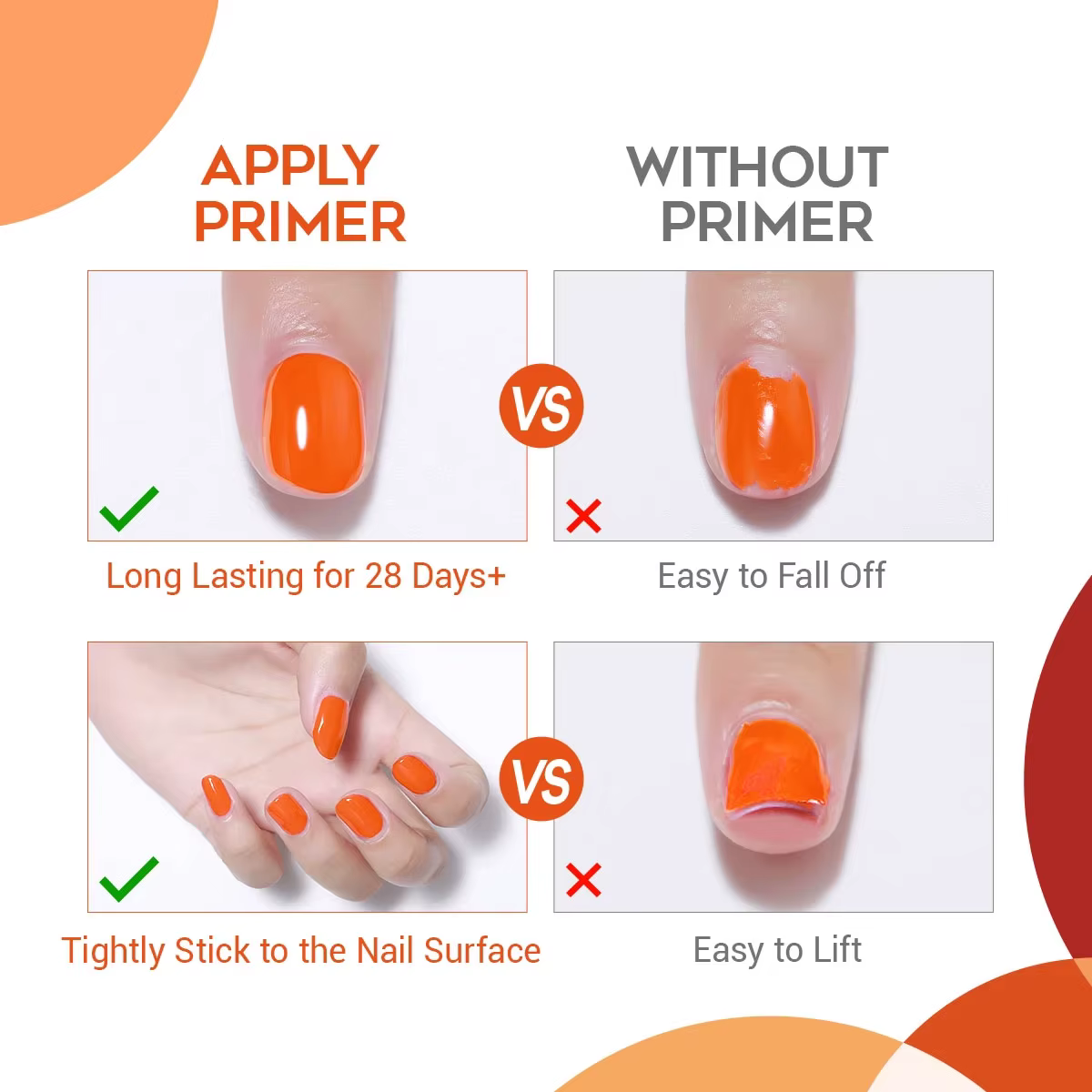 Préparation naturelle des ongles
