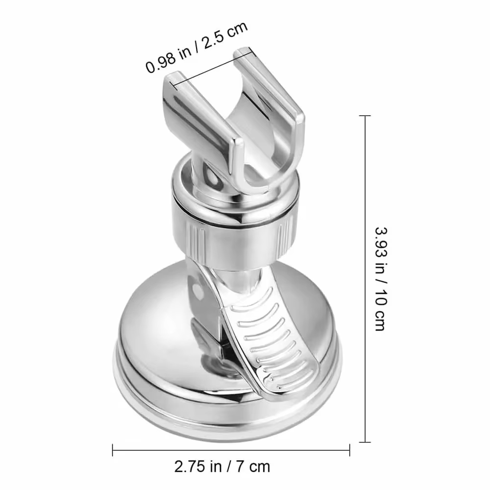 Support de douche à ventouse sous vide forte, pomme de douche à main réglable, support mural, Base de douche rotative pour salle de bain, 1 à 4 pièces