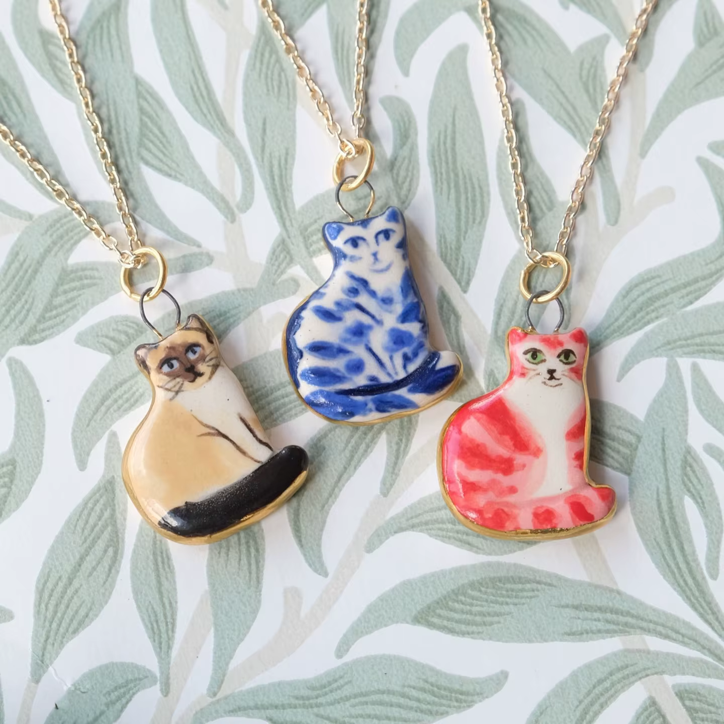 Nouveau Collier DIY Tendance avec Pendentif Chat de Dessin Animé pour Femmes et Filles, Accessoire de Peinture, Cadeau DIY