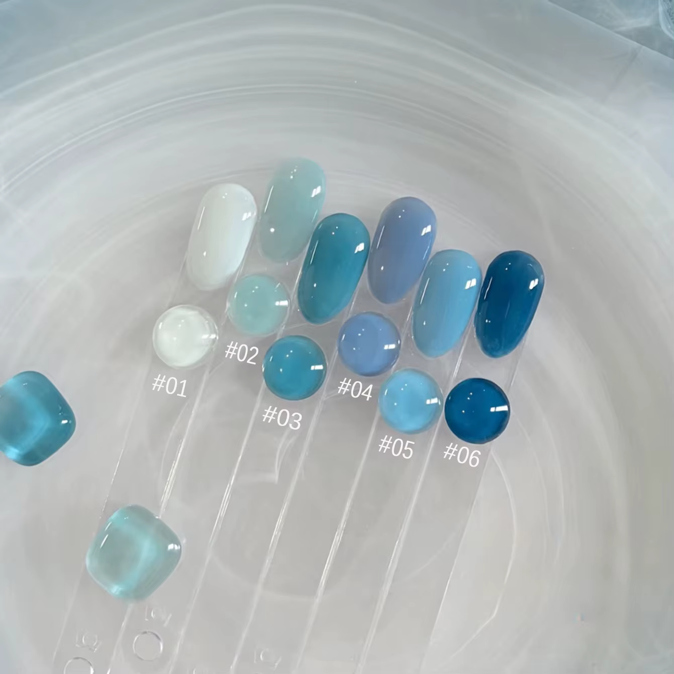 MIANEL 2026 Nouvelle Collection Printemps-Été Gel à Ongles Série Aigue-Marine