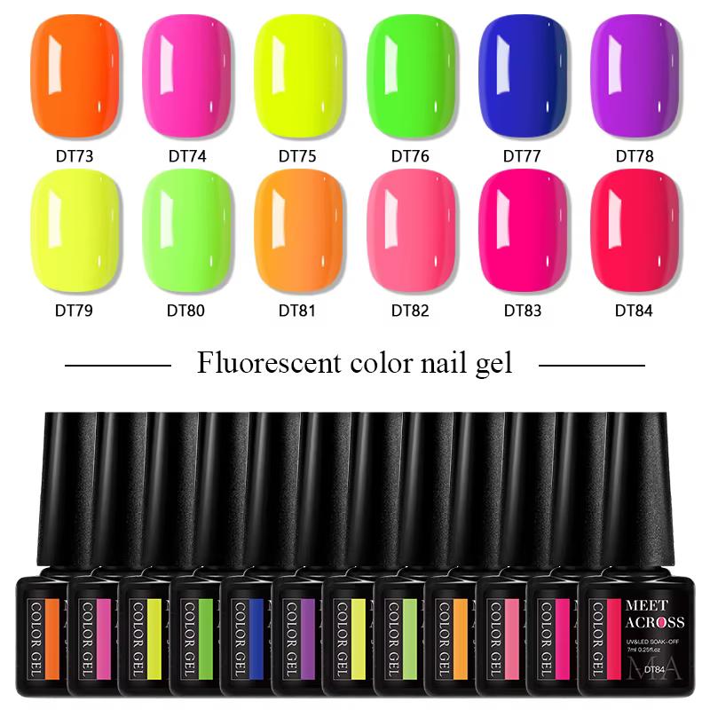 Vernis à ongles en gel fluorescent 7ml