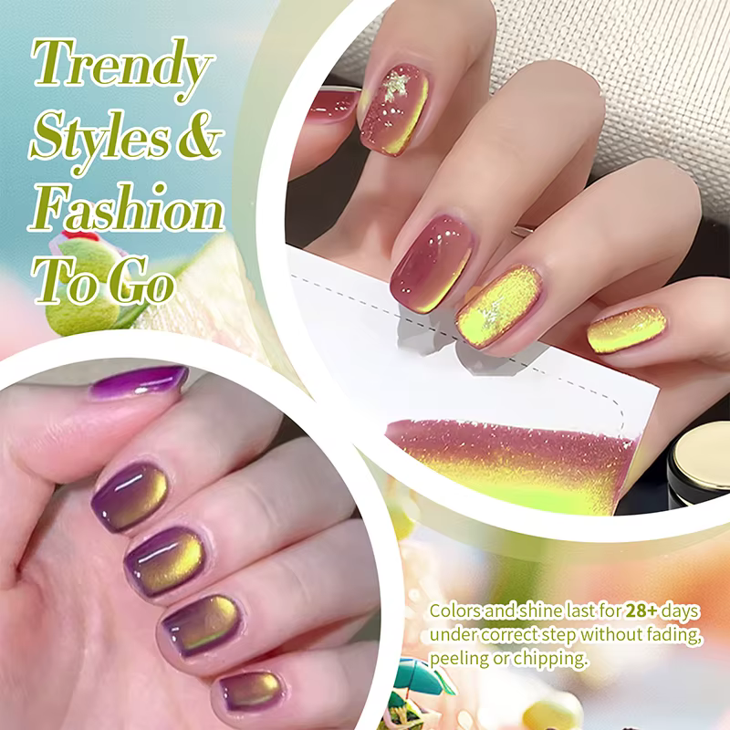 BORN PRETTY 10ml été fruits couleur Gel vernis à ongles goyave raisin violet miel piège chat magnétique