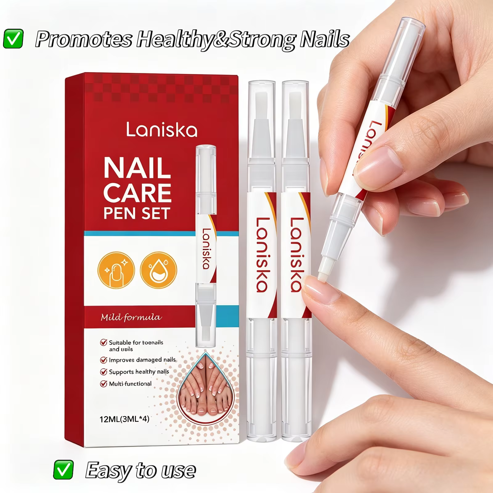 Kit de soin des ongles en stylo : Répare les dommages