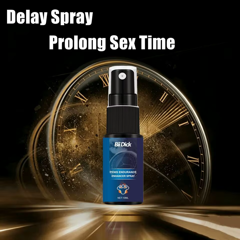 Spray retardateur à base de plantes pour hommes, pour une durée prolongée, amélioration de la puissance sexuelle, érection durable, sans effets secondaires.