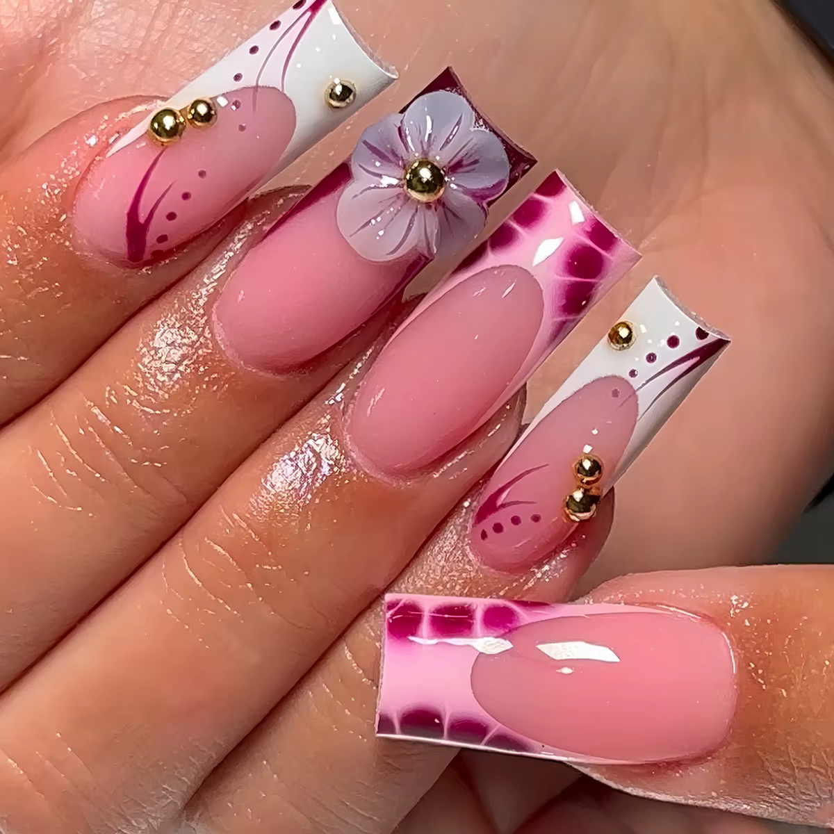 Faux ongles Spice Girls