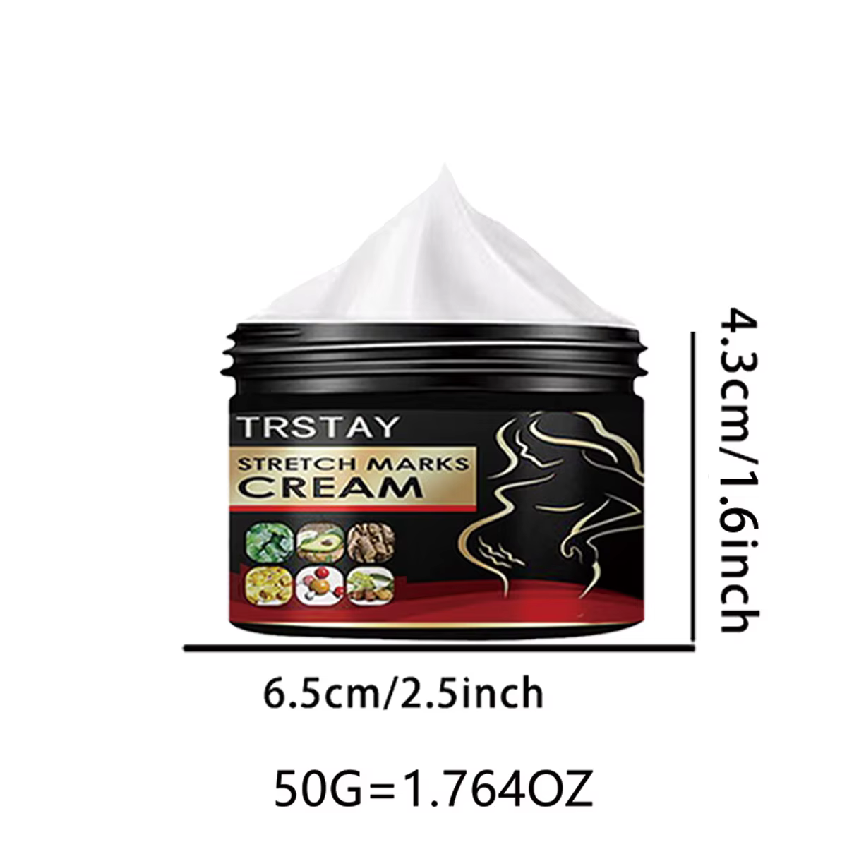 TRSTAY crème contre les vergetures pour la peau de grossesse reconstituer et réparer la Promotion de la croissance cellulaire soins de maternité Striae Gravidarum
