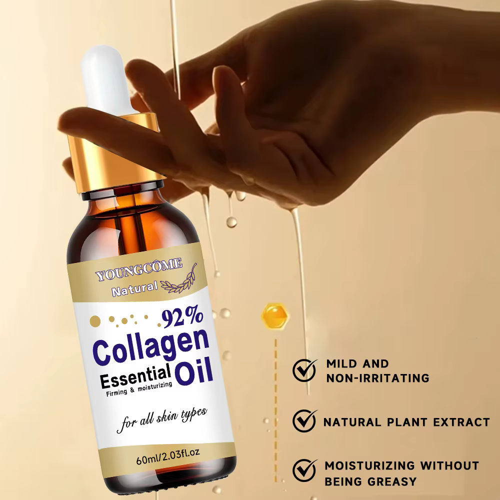 Peptide de collagène – Sérum de collagène anti-âge pour le visage, éclaircissant la peau, réduit les ridules et les rides, guérit et répare la peau