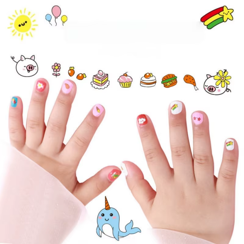 Autocollants pour ongles pour enfants