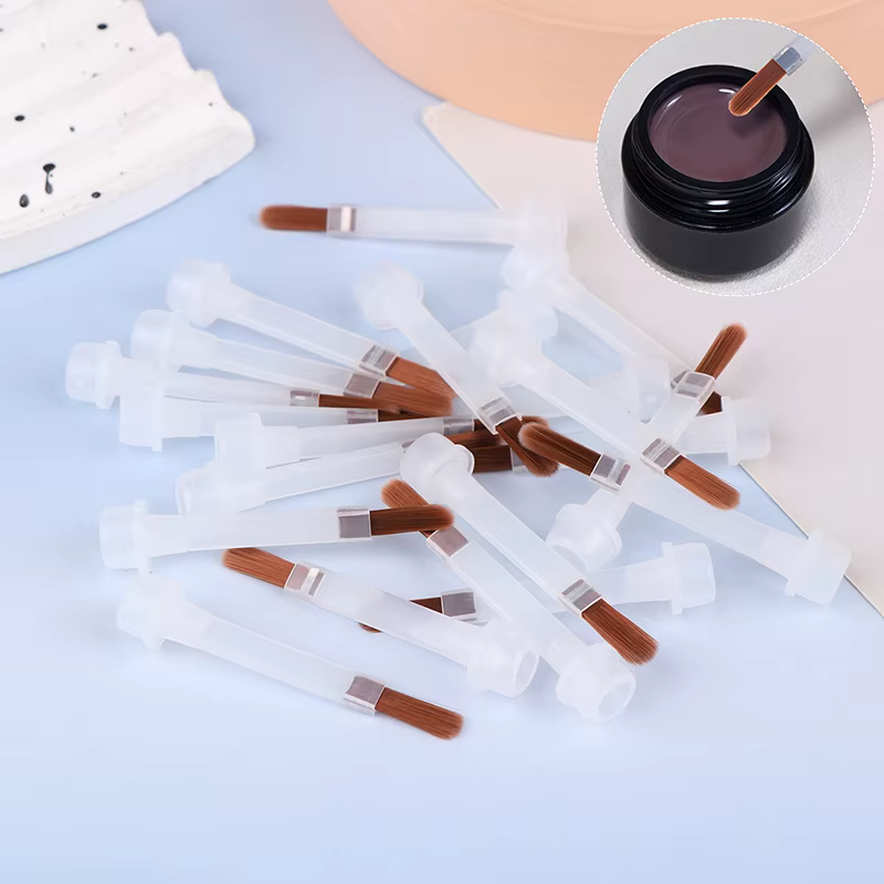 Brosse à vernis à ongles jetable