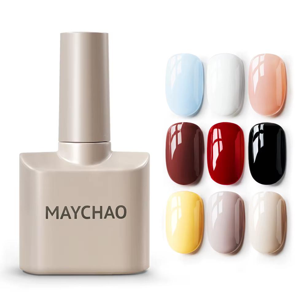 MAYCHAO 12ml Gel vernis à ongles 48 couleurs brillant Semi Permanent tremper UV LED givré Gel