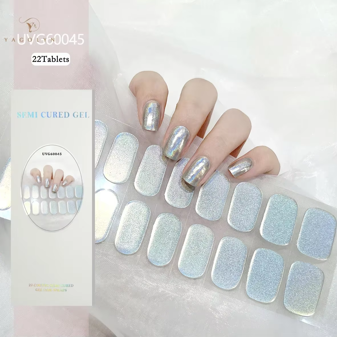 Bandes de Gel Semi-durci UV pour Lampe à Ongles