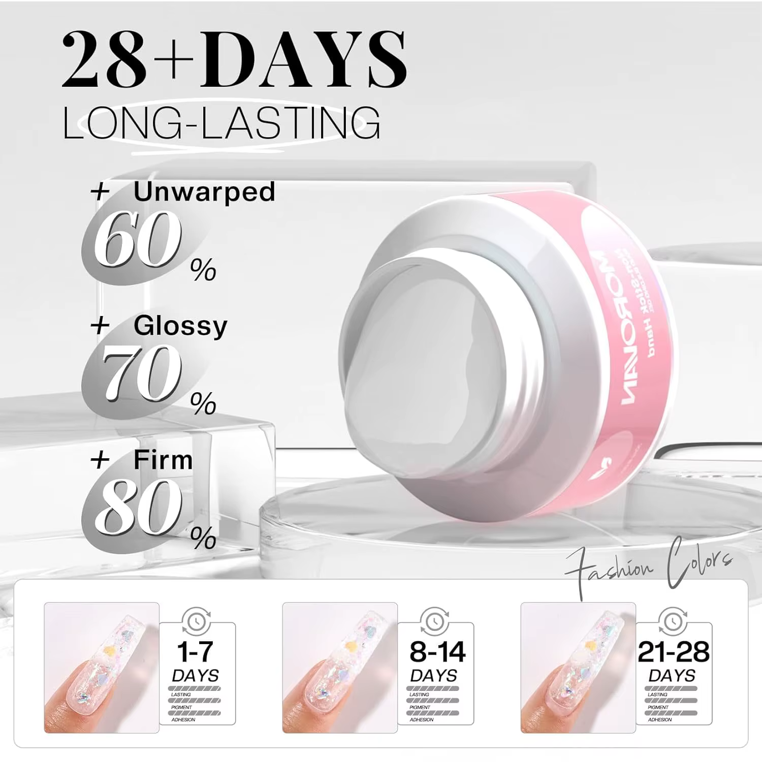 30ml constructeur de Gel solide Non collant Gel pour ongles