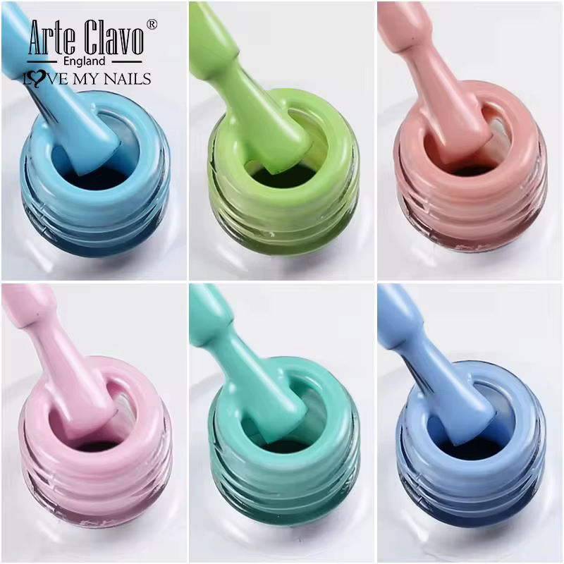 Arte Clavo 116 couleurs Gel vernis à ongles 15ml Gel coloré Semi Permanent tremper Gel UV Nail Art bricolage Design