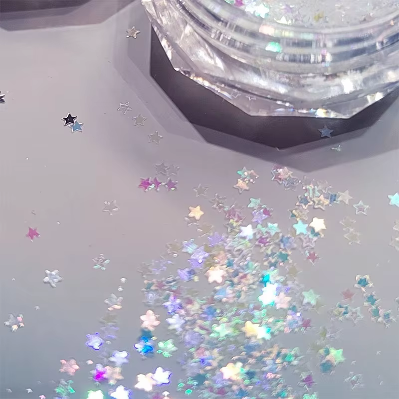 Mini étoile scintillante pour ongles