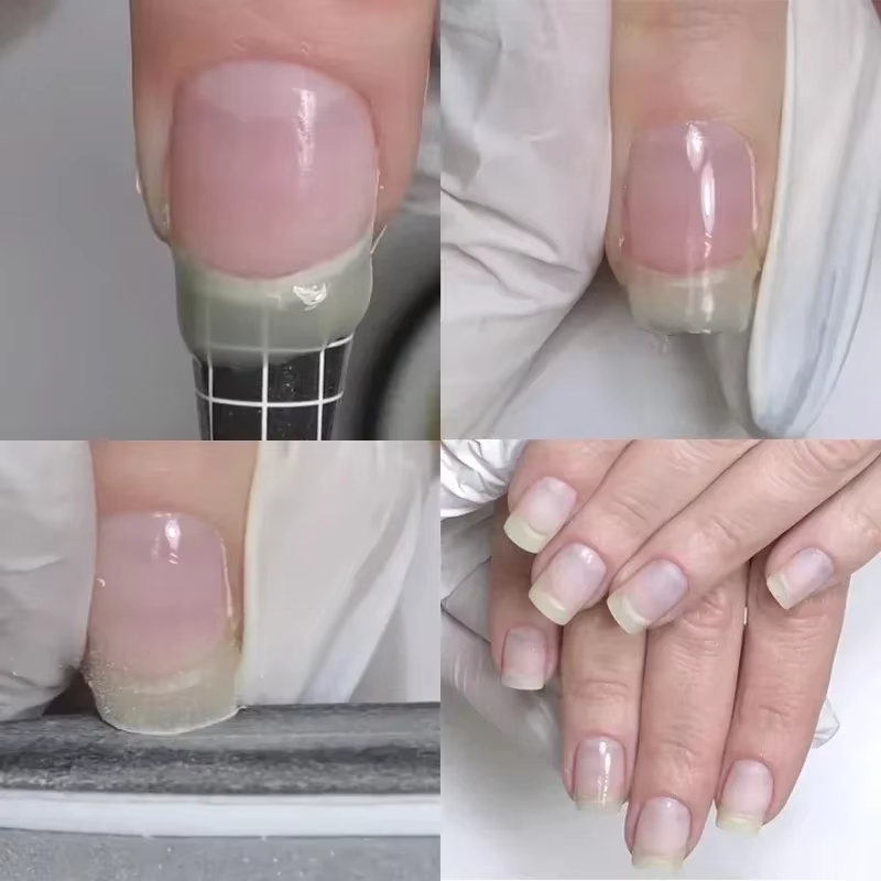 MSHARE 50ml naturel ongles Gel constructeur Nalil Tpo gratuit auto-nivelant Gel pour Extension d'ongle Construction rose ombre UV Led Gel