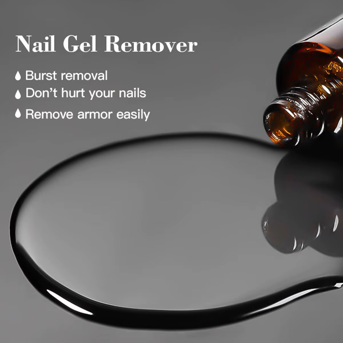 Dissolvant rapide pour gel à ongles 15 ml