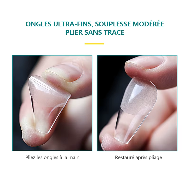 Faux Ongles pour Système d'Extension