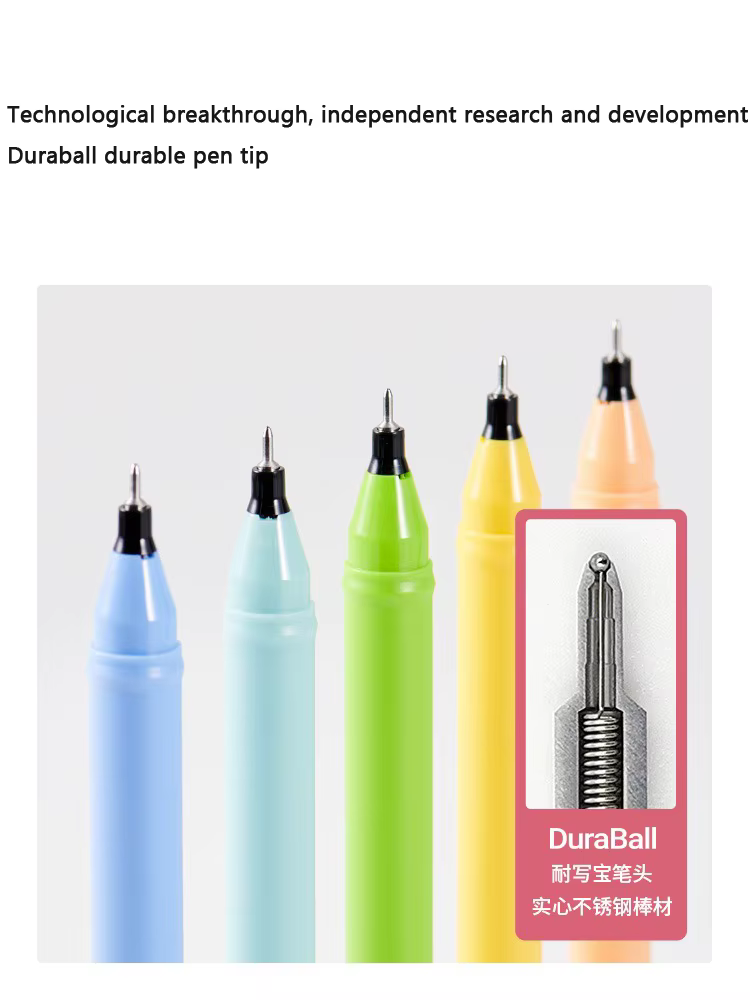 KACO x PANTONE stylos Gel, 28 couleurs complètes couleur représentante annuelle 0.5 noir écriture Durable stylos de Signature haute capacité Kawaii