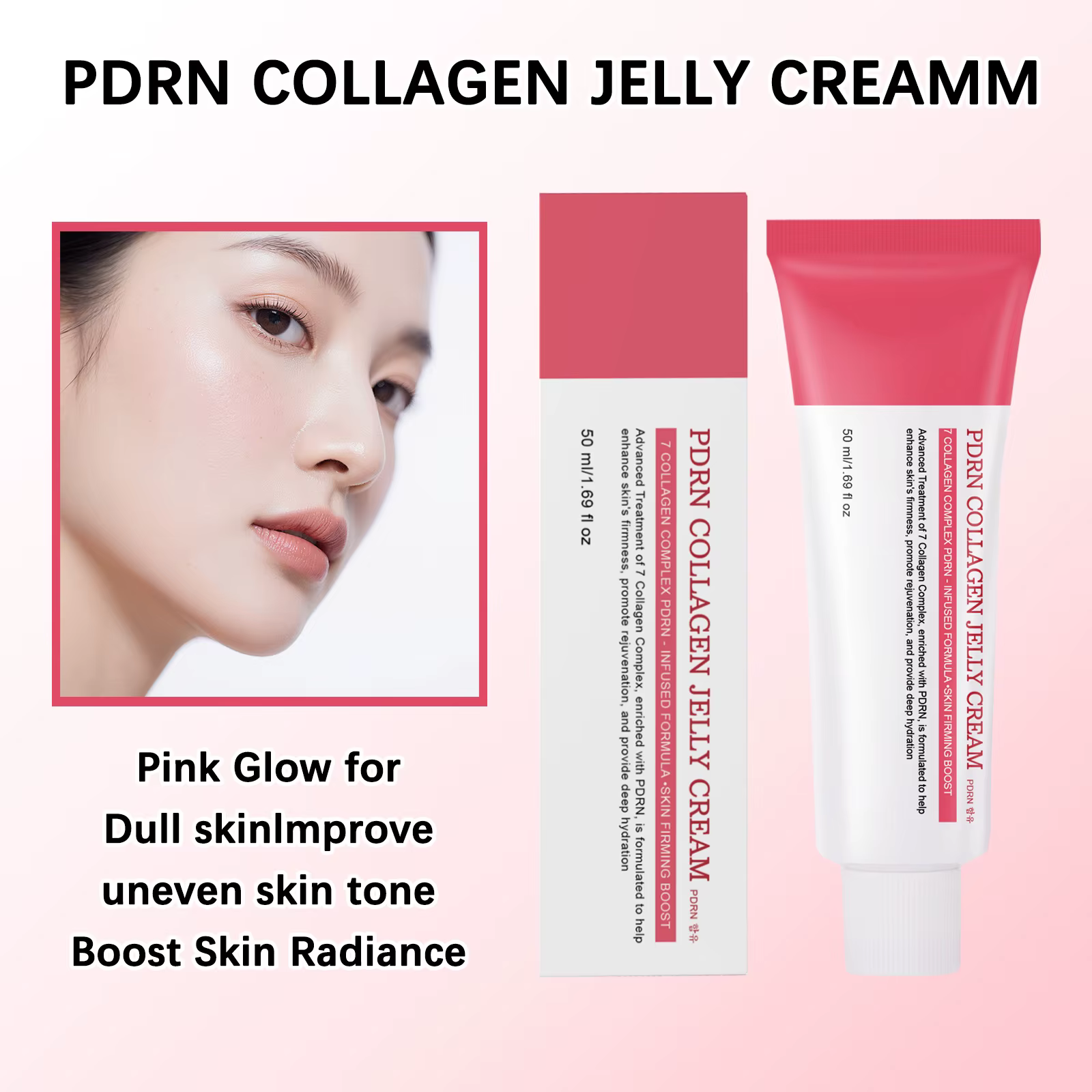 Crème hydratante pour le visage au collagène, hydratation profonde, adaptée aux peaux sèches et vieillissantes, crème réparatrice pour la peau