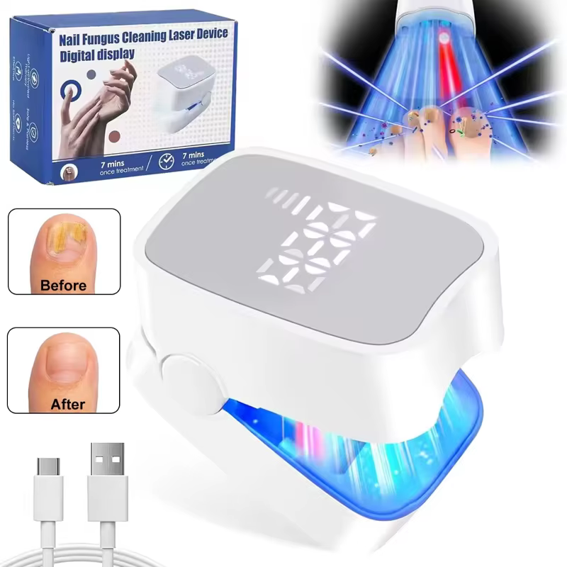 Appareil de thérapie laser pour le nettoyage des ongles