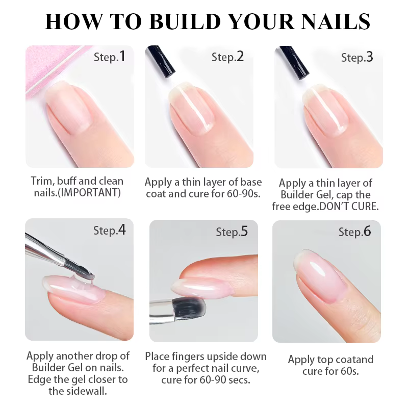 PERFECT COLOR Gel Constructeur & Renforceur d'Ongles 12ml