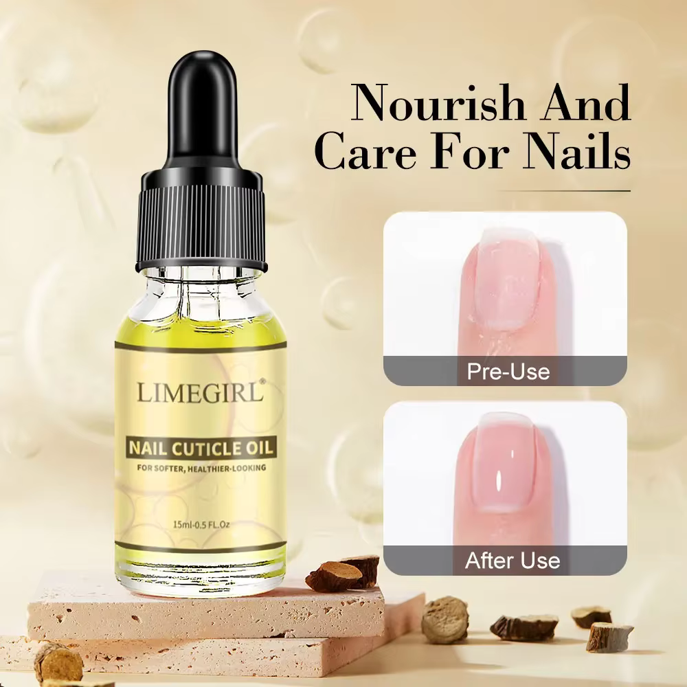 Huile nutritive pour cuticules et ongles
