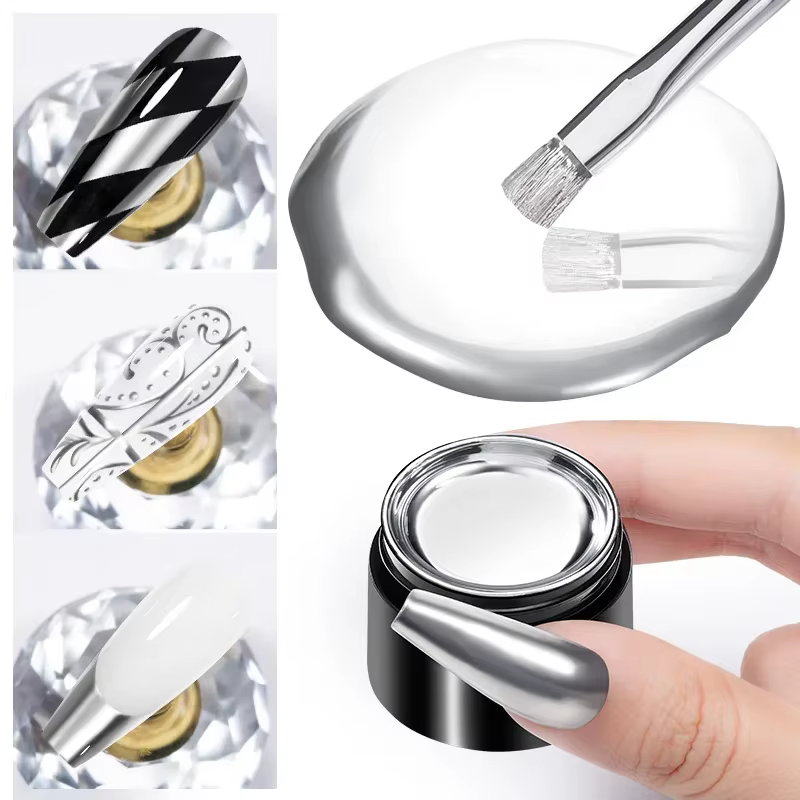 Vernis à ongles Gel pour peinture métallique