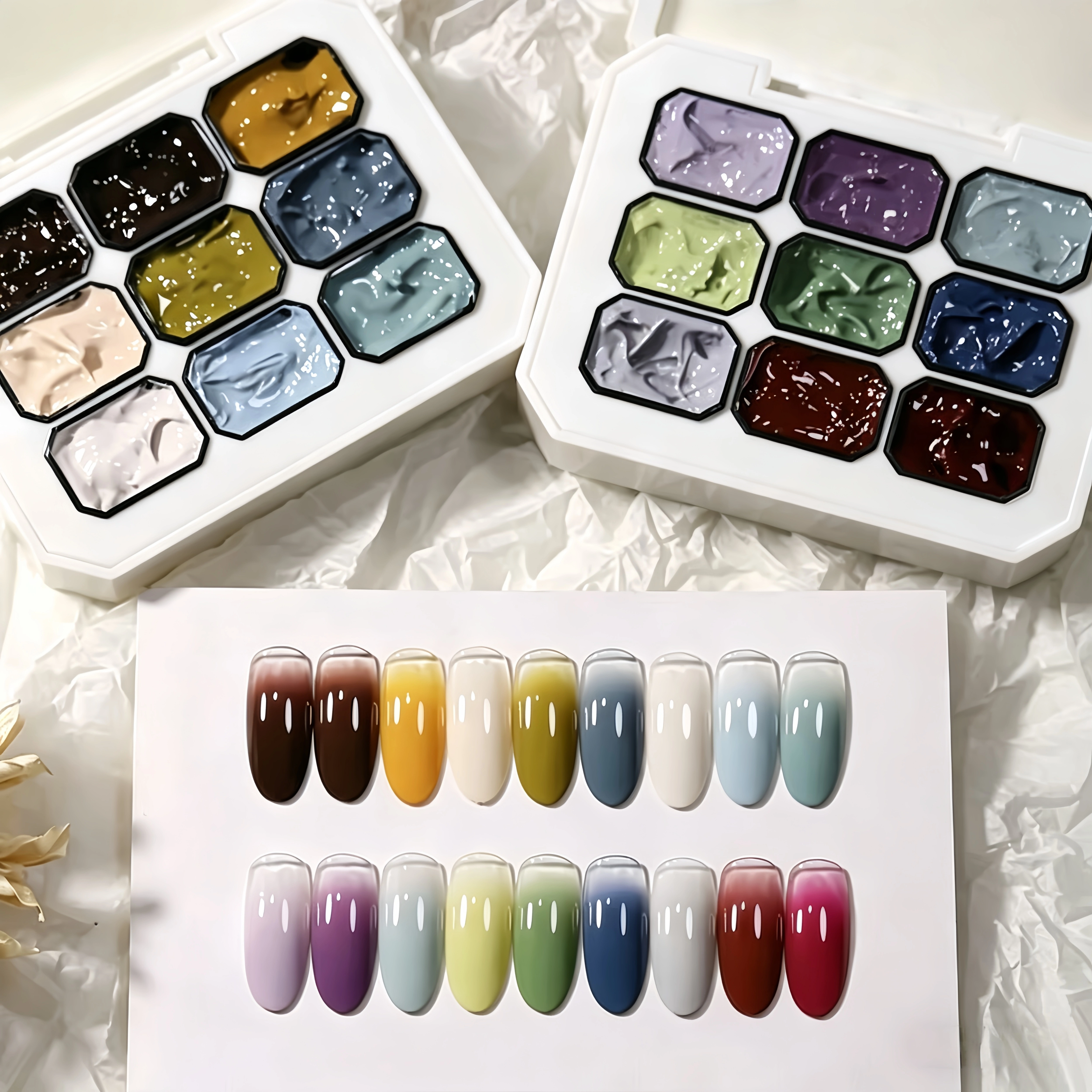 Vernis à ongles solide 9 couleurs