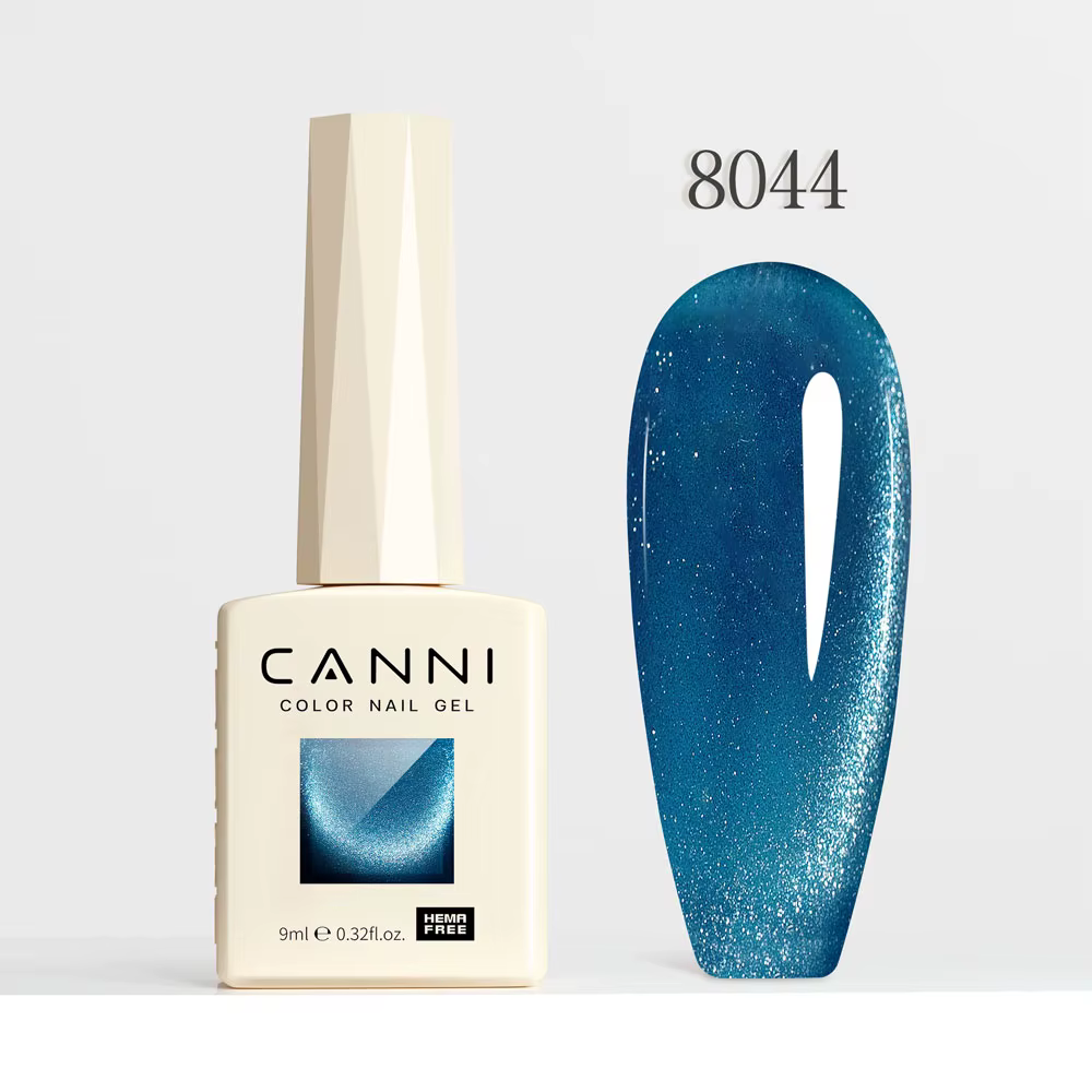1pc CANNI 9ml vernis à ongles Gel oeil de chat couleur magique tourbillonnant étincelle diamant magnifique couleur tremper UV LED Gel Semi Permanent