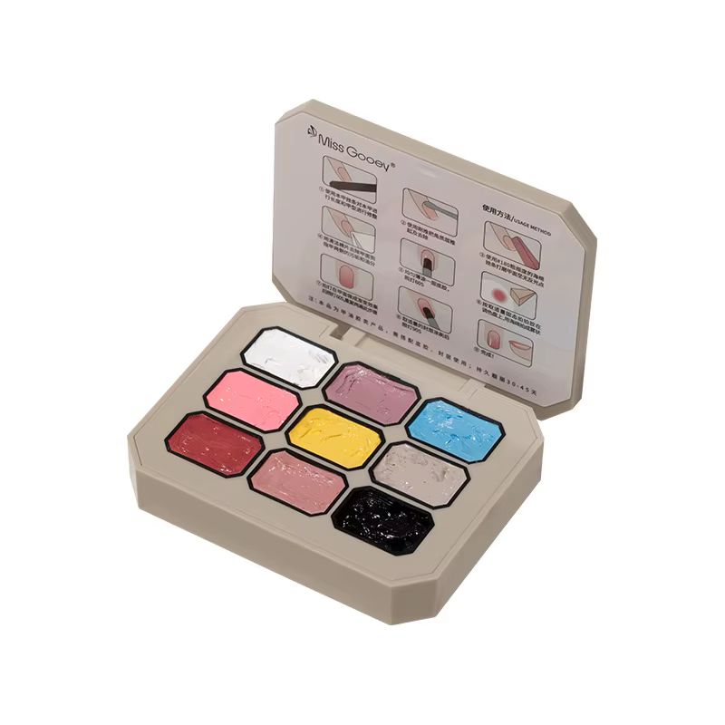 Gel de Peinture à l'Huile avec Effet 3D, Semi-Pigmenté en Continu, UV LED, 3g