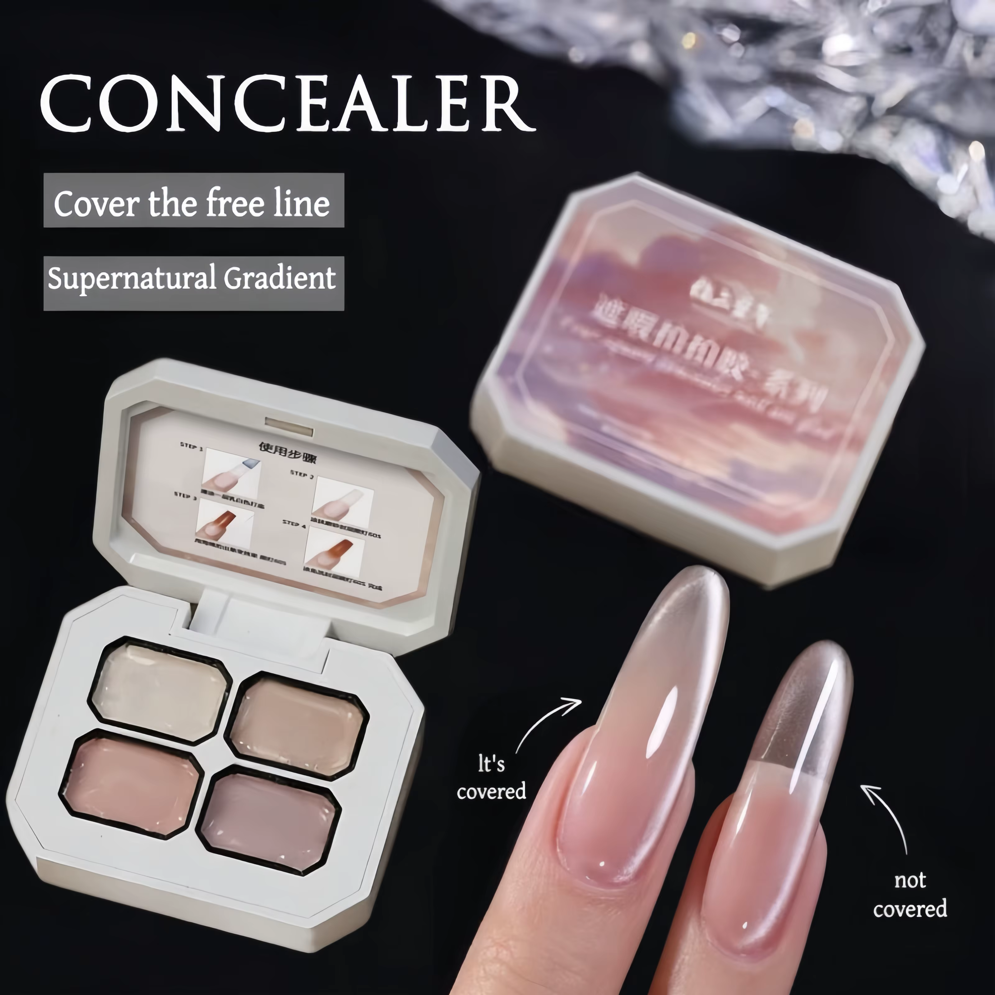 Gel de peinture pour ongles semi-permanent