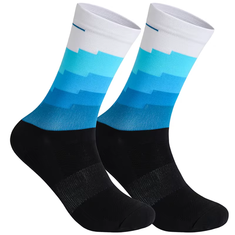 Nouvelles chaussettes de Sport unisexe chaussettes de cyclisme hommes chaussettes de Sport de plein air chaussures de vélo pour chaussettes de vélo de route chaussettes de basket-ball de course