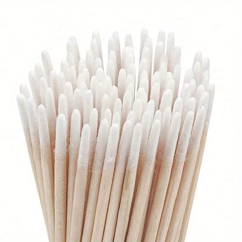 Coton-tige en bois pour ongles
