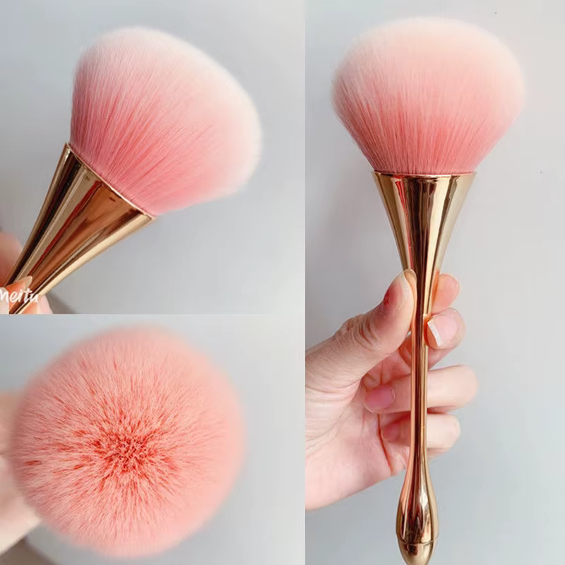 Brosse pour Nail Art, brosse anti-poussière pour manucure