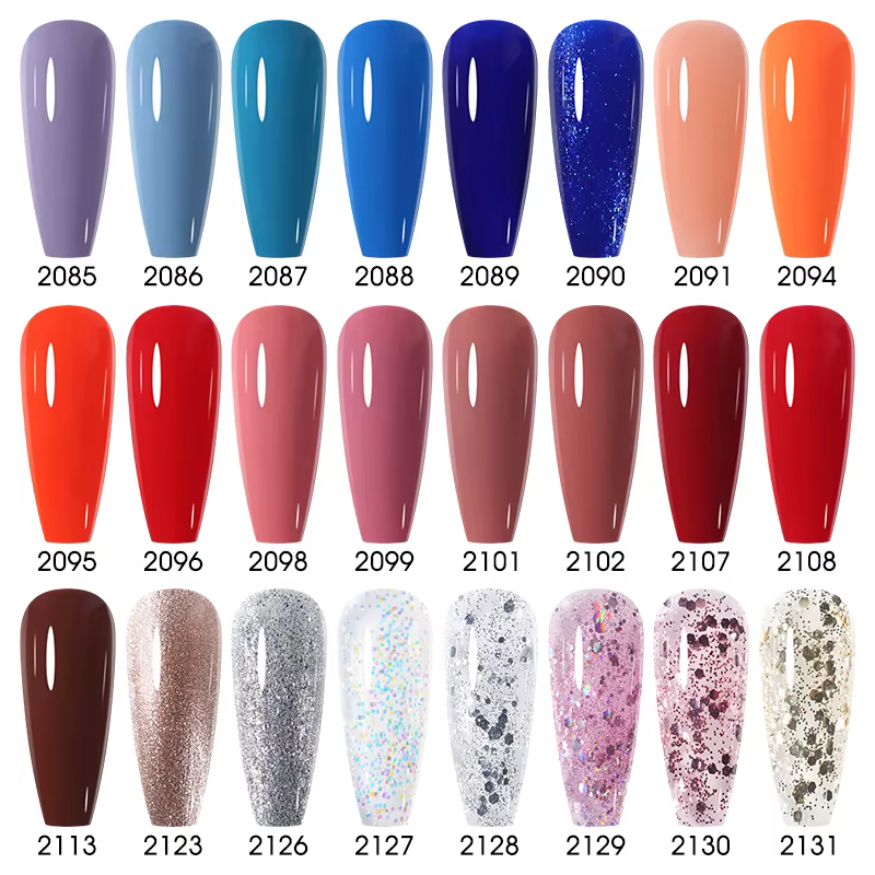 Clou miles-Verhéritage à Ongles Gel à Paillettes