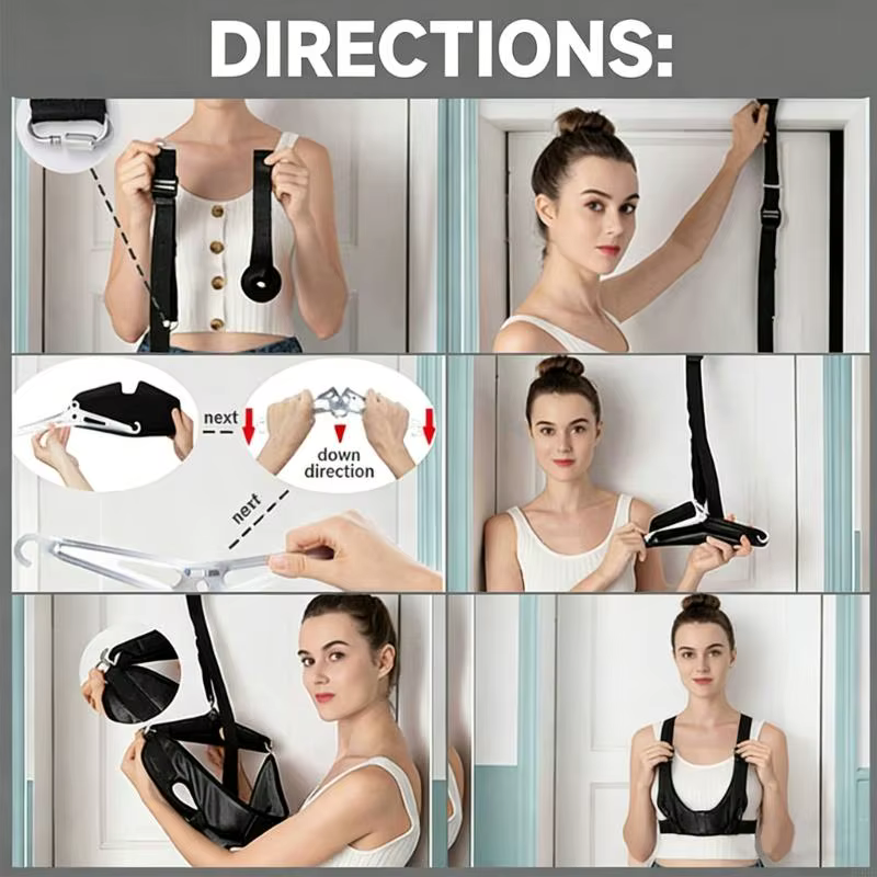 Support cervical pour l'alignement colonne vertébrale, application simple avec substance douce rembourrage en 69HD