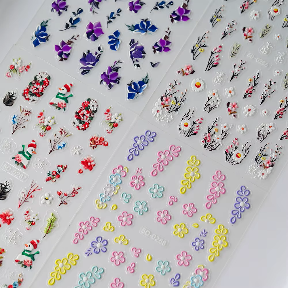 Autocollants 5D pour ongles