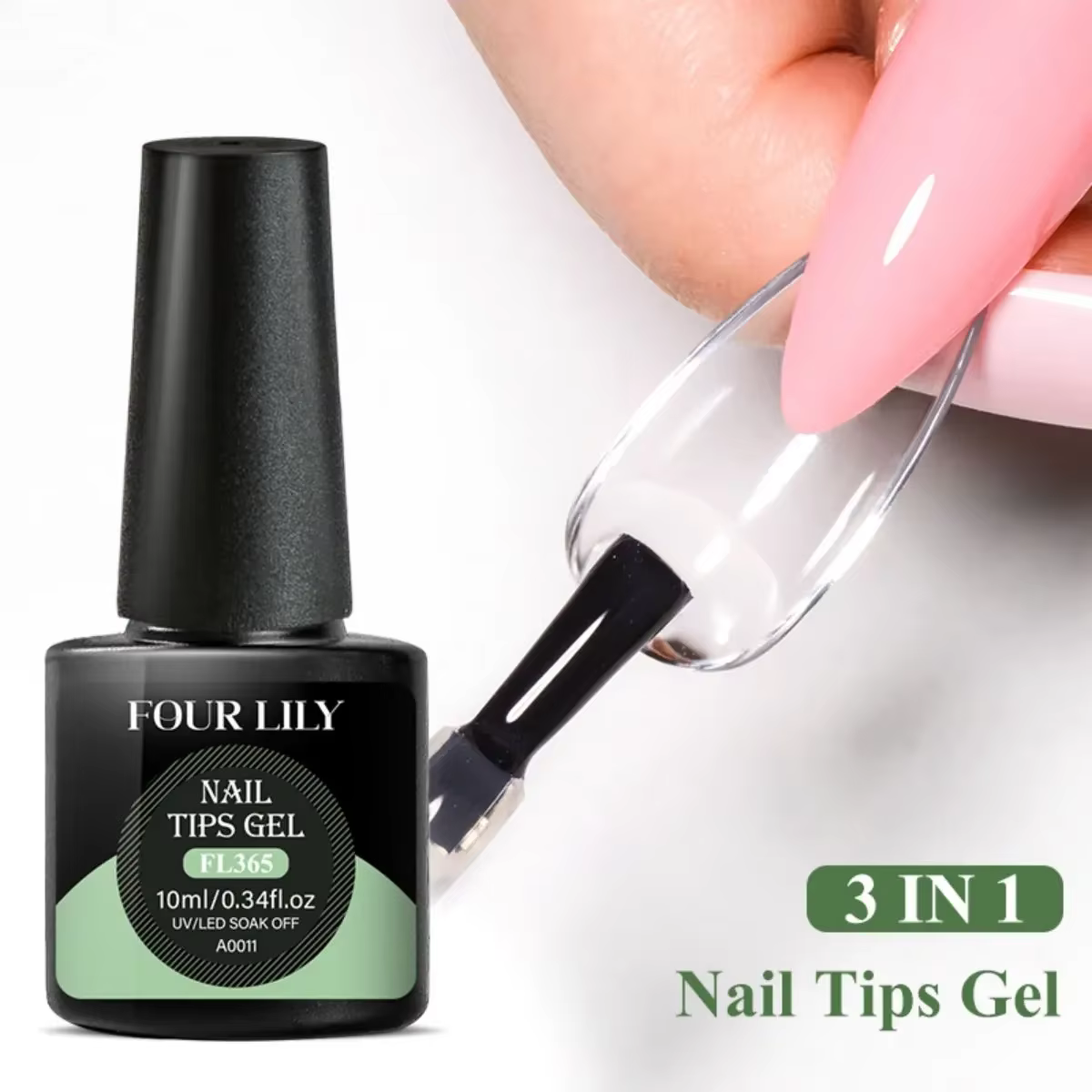 Vernis à ongles Gel 3 en 1