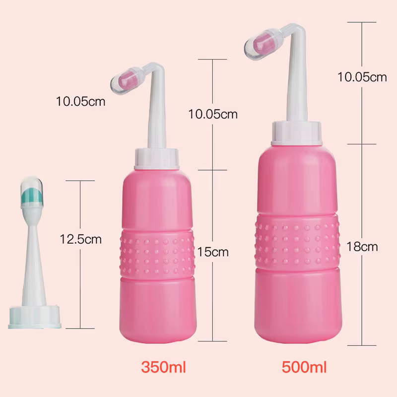 Pulvérisateur de Bidet portatif pour fête prénatale, 350/500ml, pour femmes enceintes, récupération périnéale, nettoyage après naissance, bouteille d'hygiène