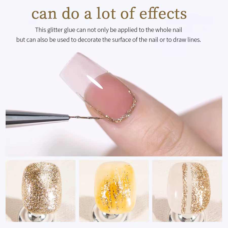 RSNAIL Vernis à ongles gel platine sans essuyage 8g
