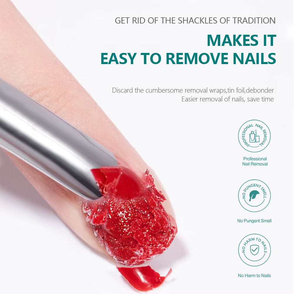 NAILPOP magique Gel dissolvant de vernis ongles conseils tremper UV/LED nettoyant couche de finition fonction Gel supprimer rapide 3-5 minutes enlever outils 15ml