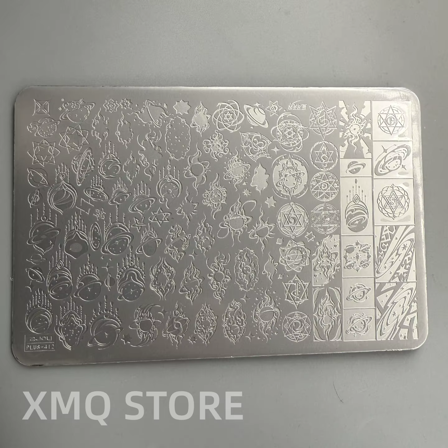 XMQ NAIL ART STAMPING PLATES NUMÉRO TEMPLATES LETTES IMAGEPLATE