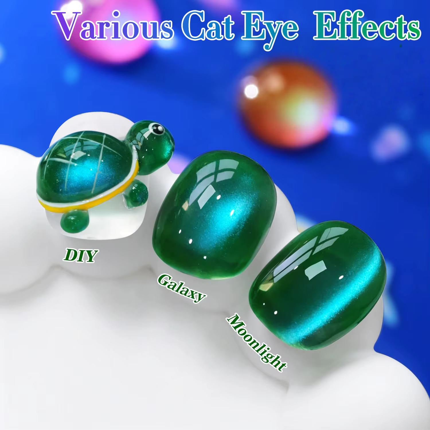 Vernis à ongles gel HL Jelly Glass Cat Eye 15ML