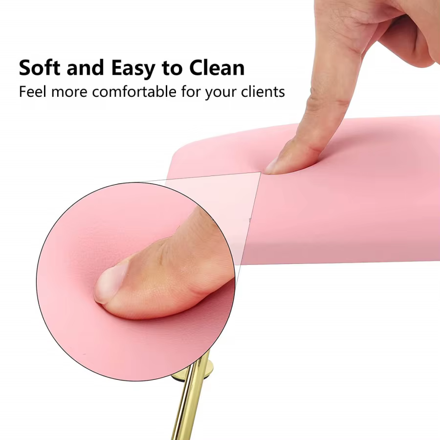 Le oreiller de manucure en Pu portable pliable