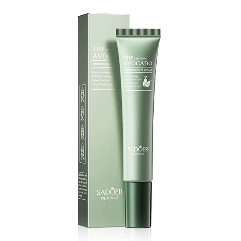 SADOER avocat crème pour les yeux Anti-rides cernes sac pour les yeux raffermissant hydratant tendre soin des yeux beauté santé soins de la peau